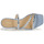 Pantofi Femei Papuci de vară MICHAEL Michael Kors CELIA KITTEN SLIDE Albastru