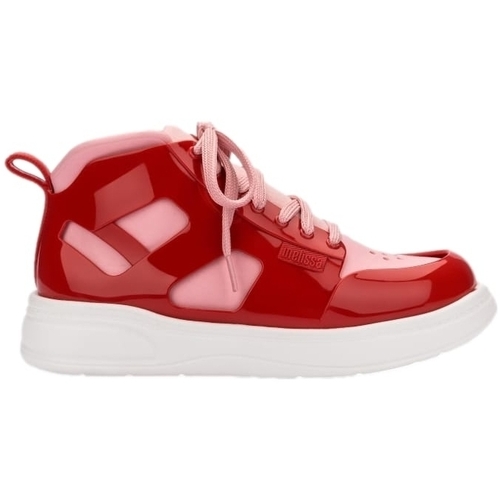 Pantofi Femei Sneakers Melissa Player Sneaker AD - White/Red roșu