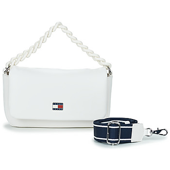 Tommy Jeans TJW CITY-WIDE FLAP CROSSOVER Alb