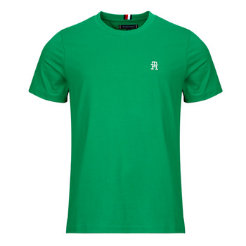 Îmbracaminte Bărbați Tricouri mânecă scurtă Tommy Hilfiger MONOGRAM IMD TEE Verde