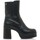Pantofi Femei Cizme MTNG 53562 Negru