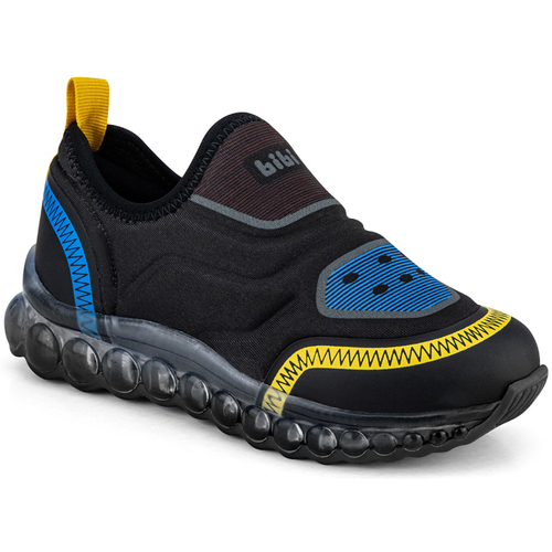 Pantofi Băieți Sneakers Bibi Shoes Pantofi Sport LED Bibi Roller Celebration Gray Gri