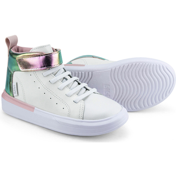 Bibi Shoes Ghete Fete Bibi Glam White Holografic Alb