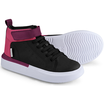 Bibi Shoes Ghete Fete Bibi Glam Black/Pink Negru