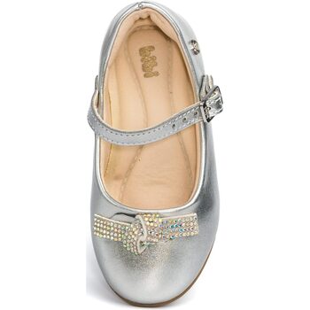 Bibi Shoes Balerini Bibi Ballerina Silver Sparkle Argintiu