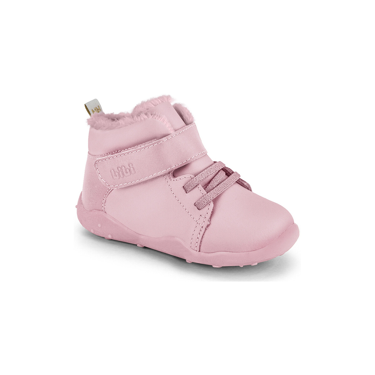 Pantofi Fete Ghete Bibi Shoes Ghete Unisex Fisioflex 4.0 New Rosa cu Blanita roz