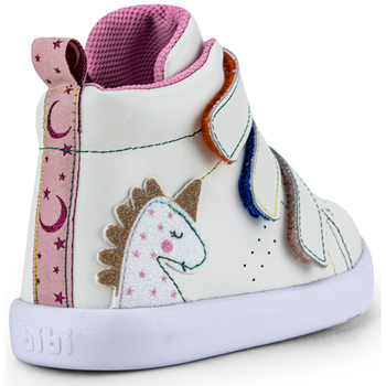 Bibi Shoes Ghete Fete Bibi Agility Mini II Unicorn Alb
