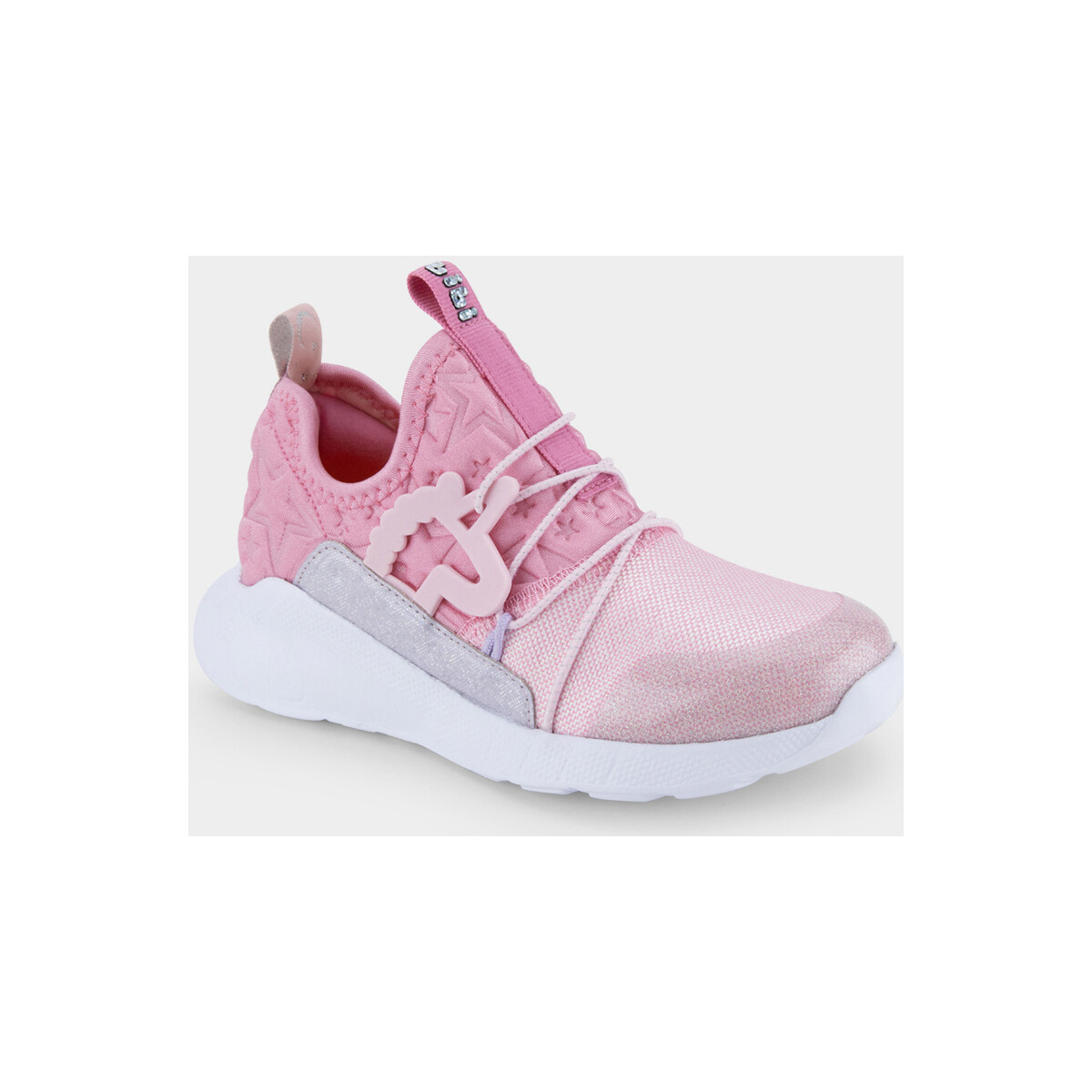 Pantofi Fete Sneakers Bibi Shoes Pantofi Sport Fete Bibi Evolution II Unicorn roz