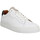 Pantofi Bărbați Sneakers Schmoove Spark Clay Mix Cuir Homme Blanc Zinc Navy Alb