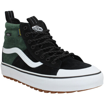 Pantofi Bărbați Sneakers Vans Sk8 Hi Mte 2 Velours Homme Black Green Negru