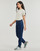 Îmbracaminte Femei Tricouri mânecă scurtă New Balance SMALL LOGO T-SHIRT Bej