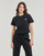 Îmbracaminte Femei Tricouri mânecă scurtă New Balance SMALL LOGO T-SHIRT Negru