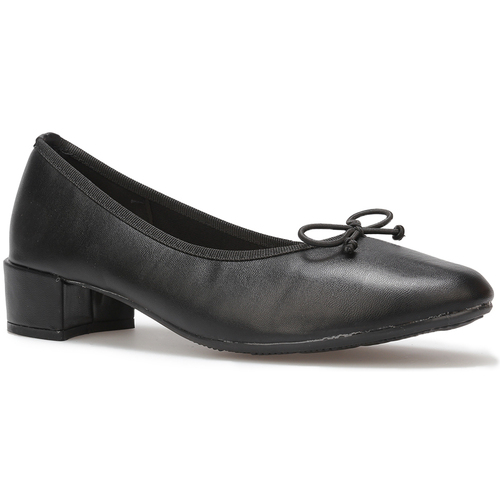 Pantofi Femei Balerin și Balerini cu curea La Modeuse 67822_P157668 Negru