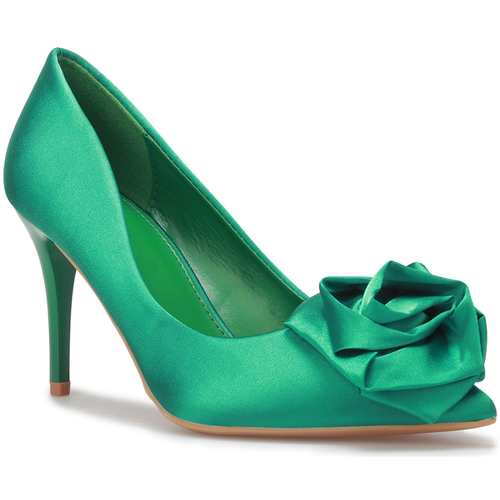 Pantofi Femei Pantofi cu toc La Modeuse 67998_P158373 verde