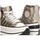 Pantofi Femei Sneakers Luna Collection 72077 Auriu