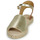 Pantofi Femei Sandale Geox D LAMPEDUSA Auriu / Maro