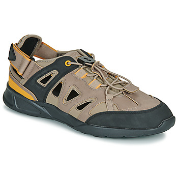 Pantofi Bărbați Sandale sport Geox SANZIO Maro / Negru / Galben