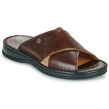Pantofi Bărbați Papuci de vară Casual Attitude NEW003 Maro