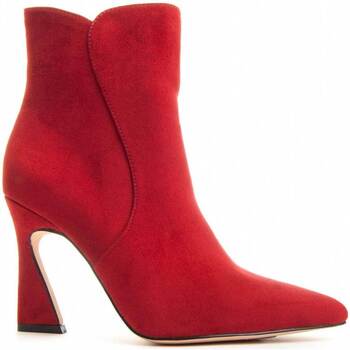 Pantofi Femei Cizme casual Leindia 84660 roșu