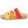Pantofi Femei Papuci de vară Josef Seibel HANNAH 03 Portocaliu / Galben / Roșu
