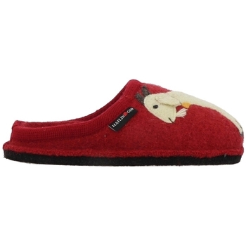 Pantofi Femei Papuci de casă Haflinger FLAIR HEIDI roșu