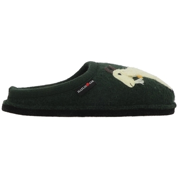 Pantofi Femei Papuci de casă Haflinger FLAIR HEIDI verde