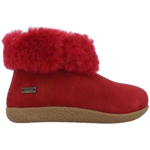 Pantofi Femei Botine Haflinger LAMM LEMMI roșu