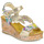 Pantofi Femei Sandale Laura Vita  Auriu / Multicolor
