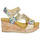 Pantofi Femei Sandale Laura Vita  Auriu / Multicolor