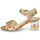 Pantofi Femei Sandale Laura Vita  Camel / Multicolor
