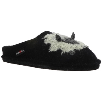 Pantofi Femei Papuci de casă Haflinger FLAIR LAMBY Negru