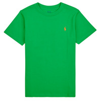 Îmbracaminte Copii Tricouri mânecă scurtă Polo Ralph Lauren SS CN-TOPS-T-SHIRT Verde