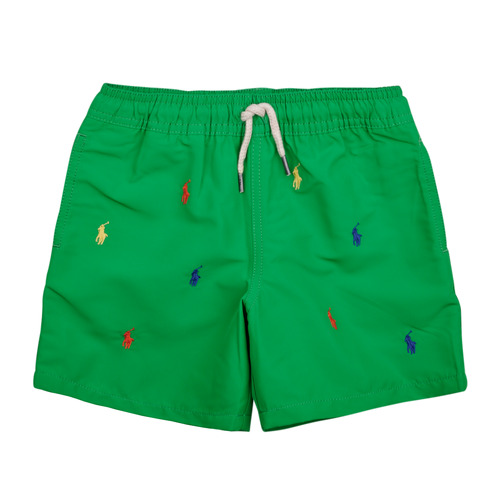 Îmbracaminte Băieți Maiouri și Shorturi de baie Polo Ralph Lauren TRAVELER-SWIMWEAR-TRUNK Verde
