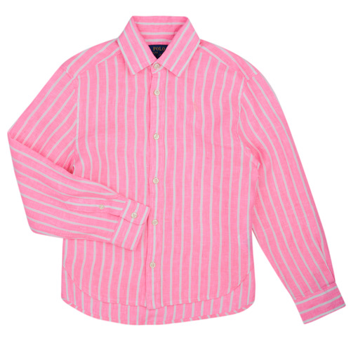 Îmbracaminte Fete Cămăși și Bluze Polo Ralph Lauren LISMORESHIRT-SHIRTS-BUTTON FRONT SHIRT Multicolor