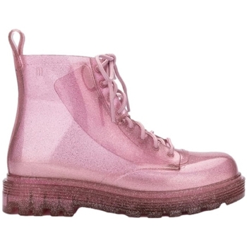 Pantofi Copii Cizme Melissa MINI  Coturno K - Glitter Pink roz
