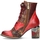Pantofi Femei Botine Laura Vita MAEVAO 02 roșu