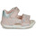 Pantofi Fete Sandale Geox B SANDAL TAPUZ GIRL Roz / Argintiu
