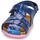 Pantofi Fete Sandale Geox B SANDAL CHALKI GIRL Albastru / Roz