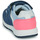 Pantofi Fete Pantofi sport Casual Geox B ALBEN GIRL Albastru / Roz