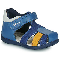 Pantofi Băieți Sandale Geox B ELTHAN BOY Albastru / Galben