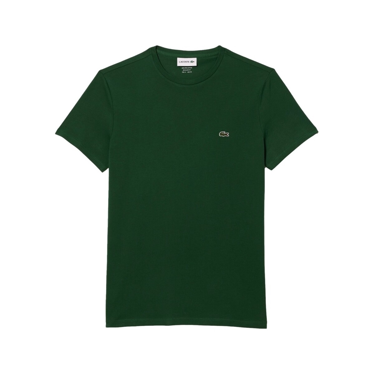 Îmbracaminte Bărbați Tricouri & Tricouri Polo Lacoste Regular Fit T-Shirt - Vert verde
