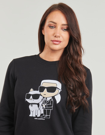Karl Lagerfeld ikonik 2.0 sweatshirt Negru
