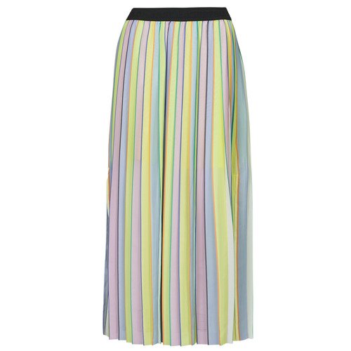 Îmbracaminte Femei Fuste Karl Lagerfeld stripe pleated skirt Multicolor
