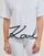 Îmbracaminte Femei Tricouri mânecă scurtă Karl Lagerfeld karl signature hem t-shirt Alb