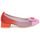Pantofi Femei Balerin și Balerini cu curea Hispanitas ARUBA Violet / Roșu