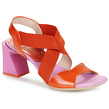 Pantofi Femei Sandale Hispanitas MALLORCA R Roșu / Violet