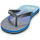 Pantofi Bărbați  Flip-Flops Quiksilver MOLOKAI ART II Negru / Albastru
