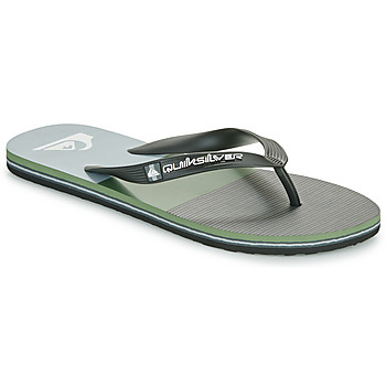 Pantofi Bărbați  Flip-Flops Quiksilver MOLOKAI STRIPE Negru / Gri / Verde