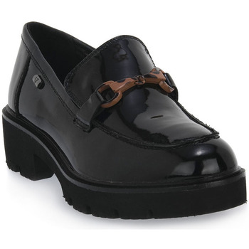 Pantofi Femei Mocasini Valleverde VERNICE BLACK Negru