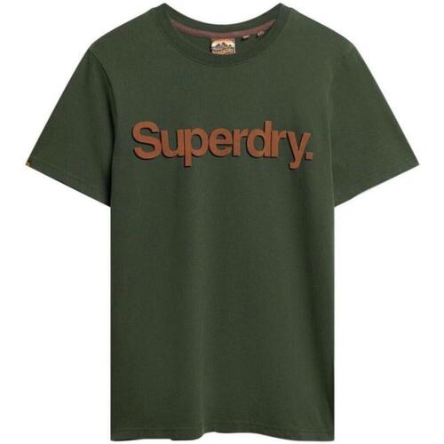 Îmbracaminte Bărbați Tricouri mânecă scurtă Superdry  verde